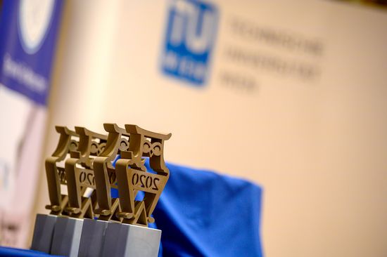 Best Teaching Awards Trophäen