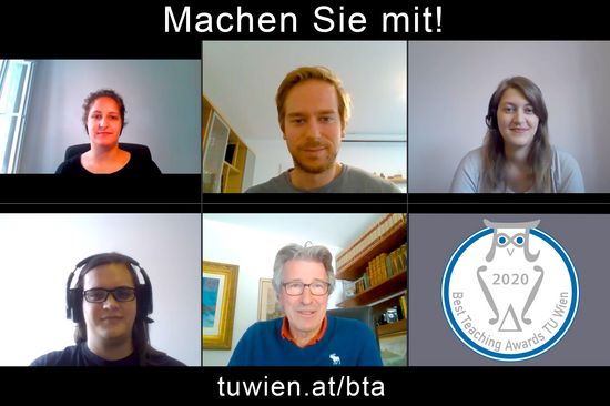 Screenshot einer Videokonferenz