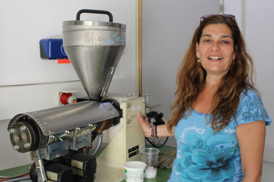 Porträtfoto im Labor