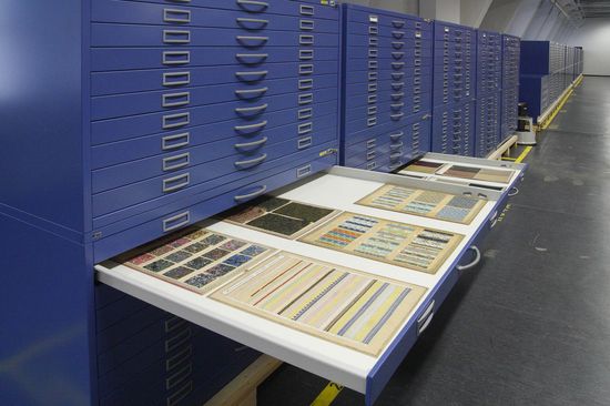 Blick ins Depot des Technischen Museums Wien