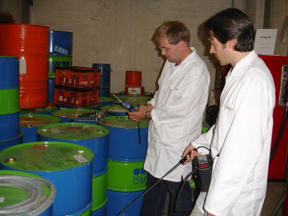 STZ: Messungen der Schadstoffkonzentration