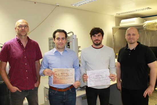 Alois Lugstein, Masiar Sistani, Michael Seifner, Sven Barth (v.l.n.r.)