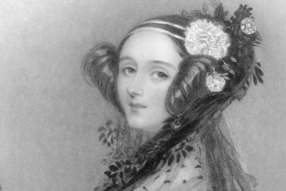 Ada Lovelace, eine britische Mathematikerin, die als erste Programmiererin der Welt betrachtet wird Ada Lovelace, eine britische Mathematikerin, die als erste Programmiererin der Welt betrachtet wird
