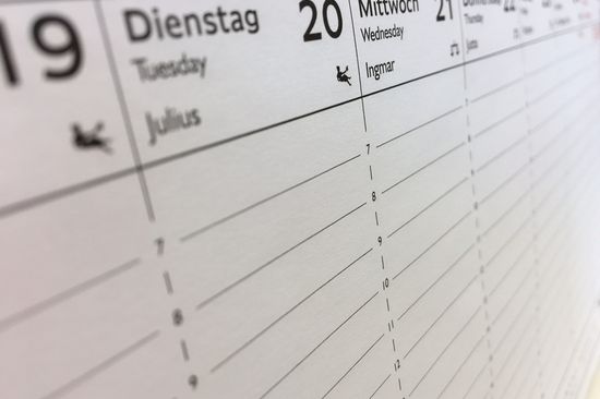 Symbolbild Kalender