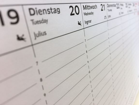 Symbolbild Kalender