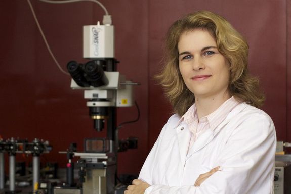 Porträtfoto im Labor