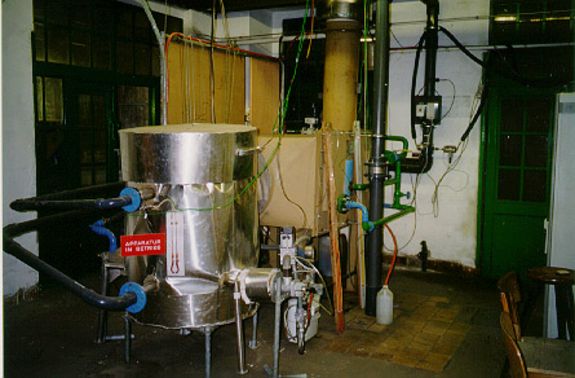 Foto 2: Anlage im Technikumsmaßstab