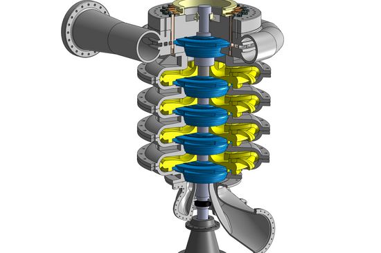 Die modulare Pumpturbine der TU Wien für regionales Strommanagement
