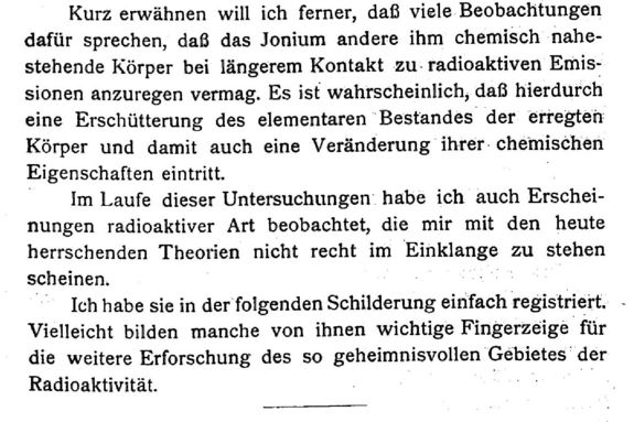 Original-Faksimile von Auer von Welsbach