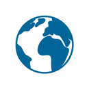 unser Icon für "international": graphische Darstellung der Erdkugel