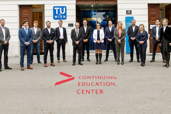 Gruppenbild Continuing Education Center Lehrgangsteilnehmer_innen
