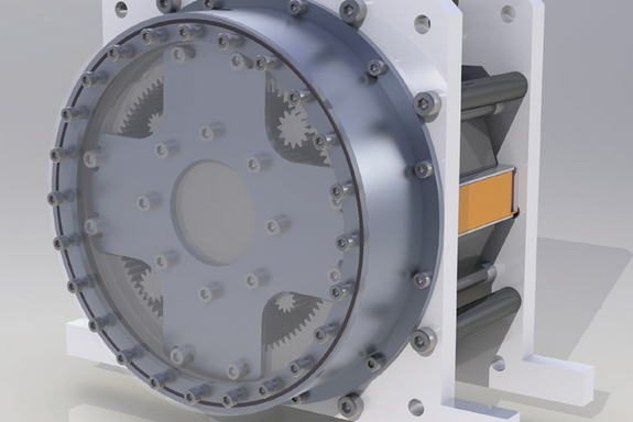 Planetenmotor – frontal