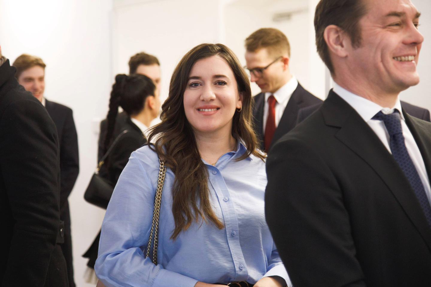 Studierende bei Event