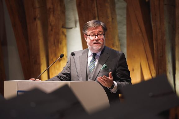 RA Mag. Guido Zorn bei der Rede zur Verleihung des BZP Awards