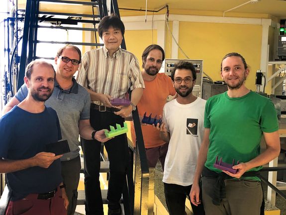 Das Forschungsteam am Atominstitut