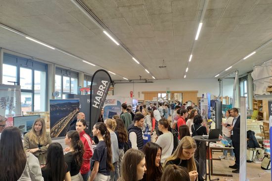 Großer Andrang am HTL Karrieretag