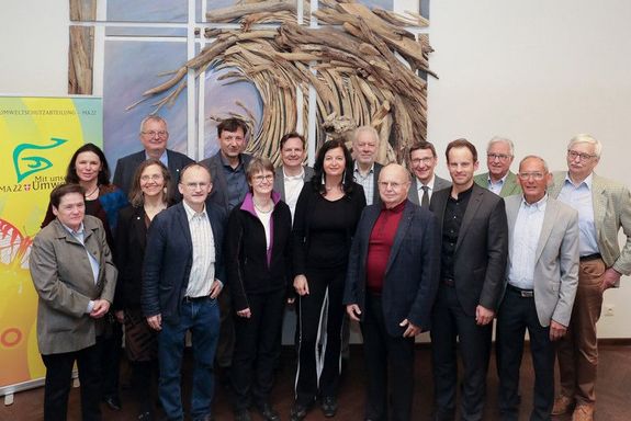 Gruppenfoto zur Angelobung des Rats der Sachverständigen für Umweltfragen in der Funktionsperiode 2019–2024