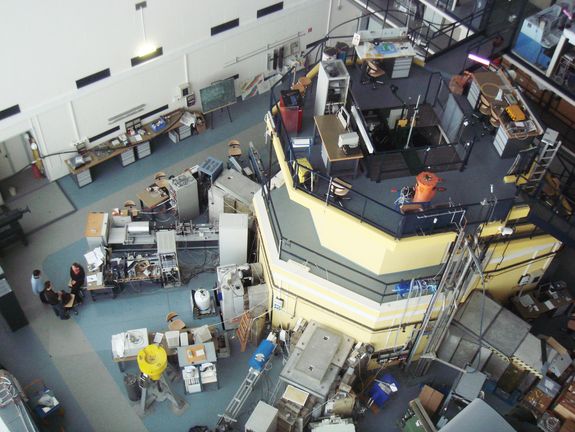Die Neutronenquelle des Atominstituts der TU Wien (im Jahr 2010).