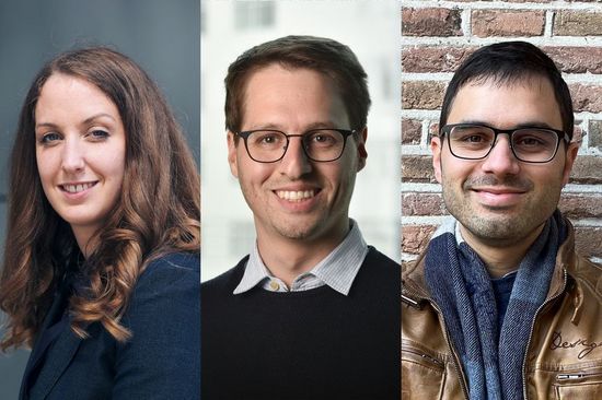 [Translate to English:] Bild mit drei ERC-Grants