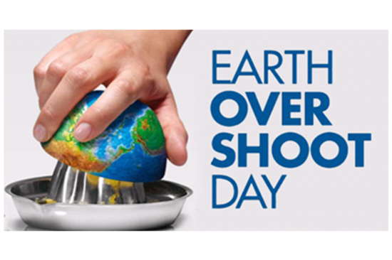 [Translate to English:] Earth overshoot day
