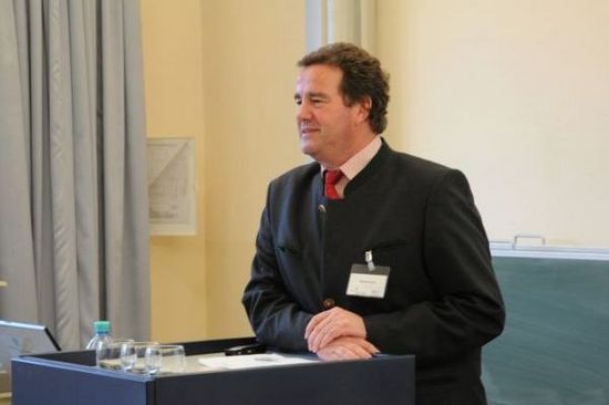 Wilfried Sihn am Podium