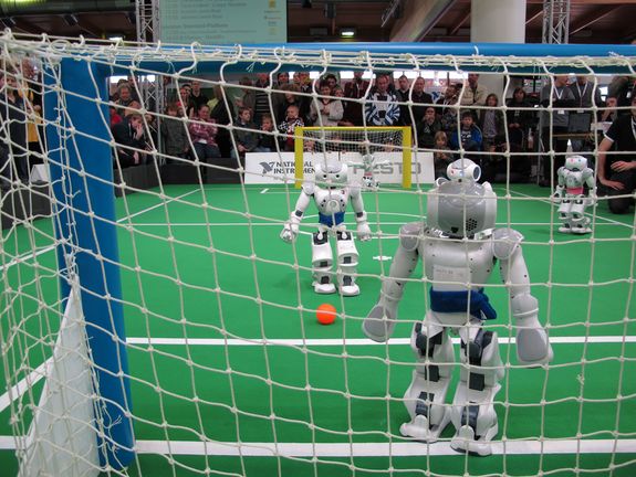 Gefährlicher TU-Goalie im Einsatz