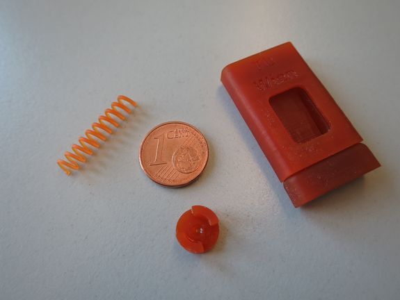 Kleine, präzise gearbeitete 3D-Objekte mit guten Materialeigenschaften und sauberer Oberfläche