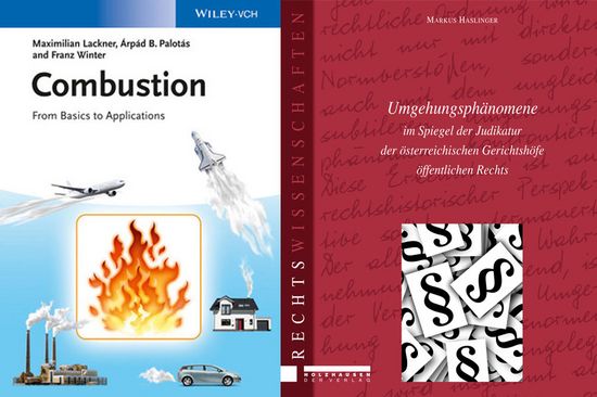 Einige TU-Angehörige sind "nebenbei" auch als AutorInnen tätig. [1] + [2]
