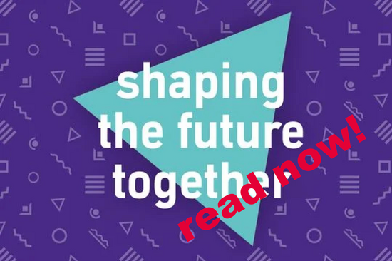 Schmuckbild zu fuTUre fit mit den Hinweis "read now" zum Strategiepapier