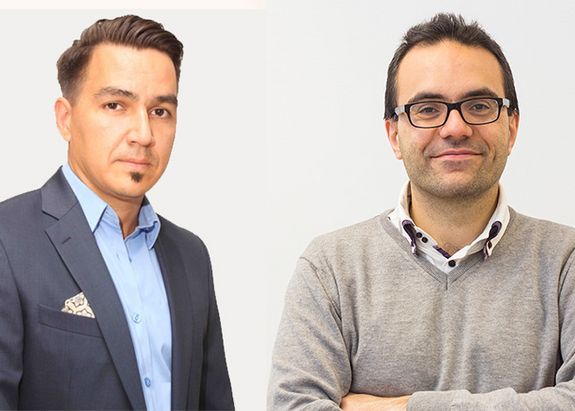 Ass.Prof. Aleksandr Ovsianikov und Prof. Matteo Maffei