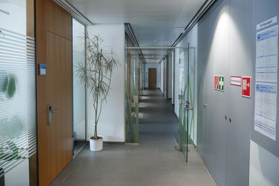 Corridor in the office building
