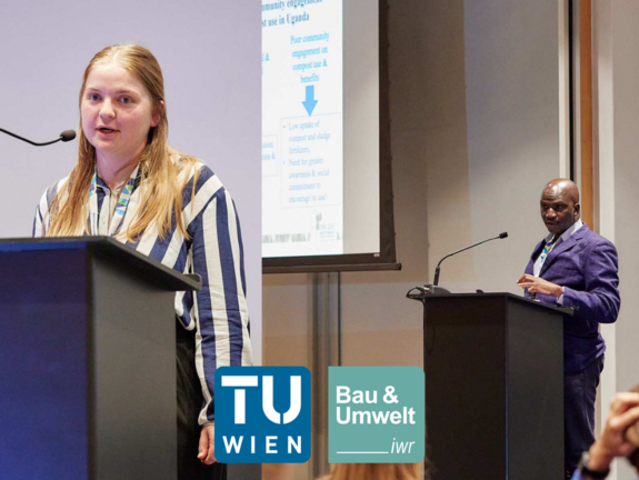 Francis Okori und Sara Neuburg