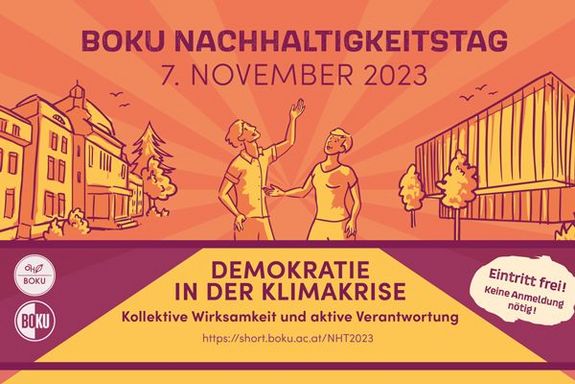 BOKU Nachhaltigkeitstag 07.11.2023 - Demokratie in der Klimakrise