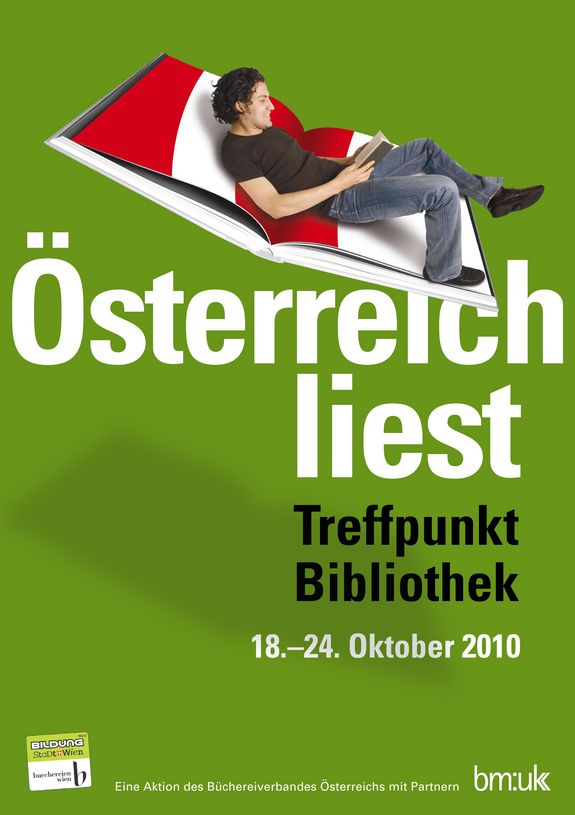 Plakat Österreich liest