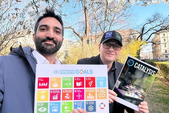 two people in the park