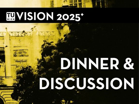 Plakat "Dinner & Discussion"