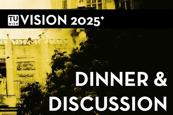 Plakat "Dinner & Discussion"
