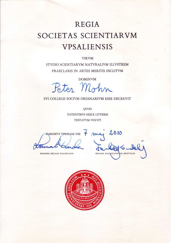 Ernennungsurkunde Ernennungsurkunde