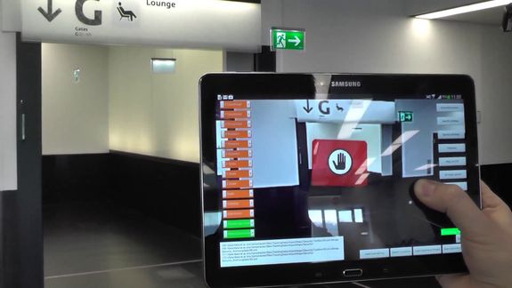 Ein Blick auf das Tablet sagt: Hier geht's nicht weiter.
