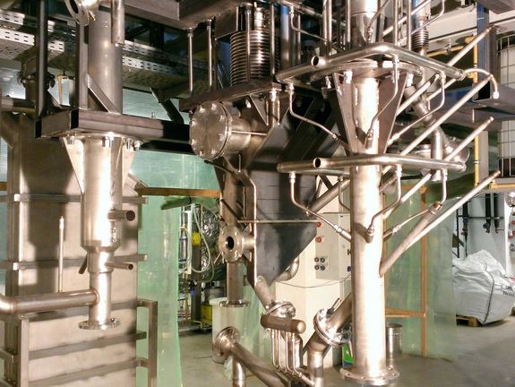 „Dual Fluid Vergasung“ für Untersuchungen im Rahmen des EU-Projektes PHENOLIVE „Dual Fluid Vergasung“ für Untersuchungen im Rahmen des EU-Projektes PHENOLIVE