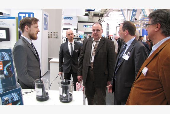 TU Wien at Hannover Messe 2017 – Btumen Scanner – 06