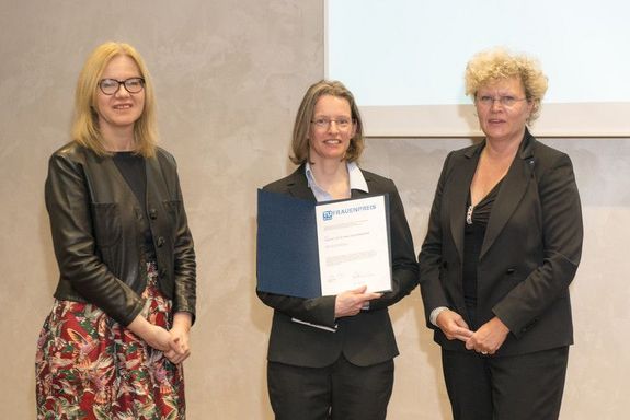 Gruppenfoto auf der Bühne