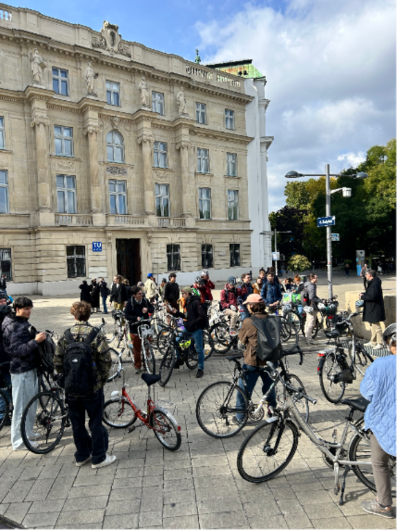 erste gemeinsame Fahrradtour 