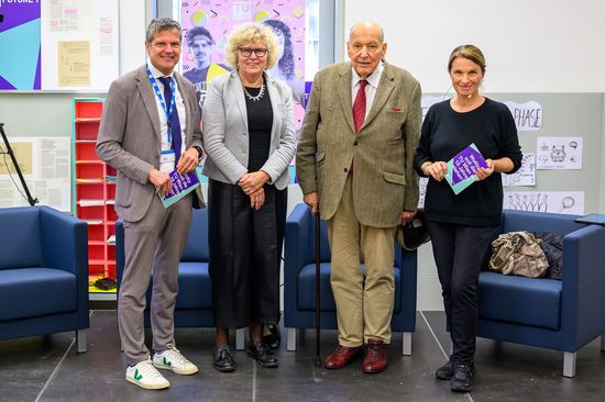 group with four standing people