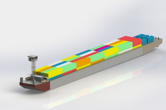 Entwurf für einen neuen Schiffstyp [1]