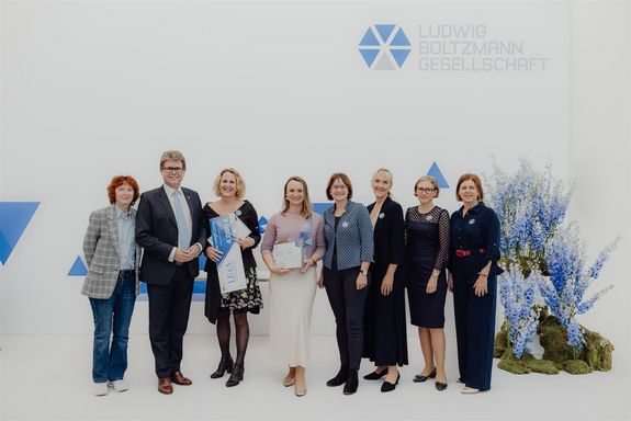 Foto von Preisträgerinnen 