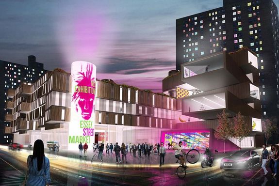 Schaubild von einem Haus in der Nacht