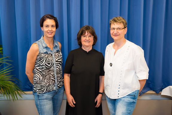 Monika Di Angelo, Margit Pohl, Klaudia Hradil 