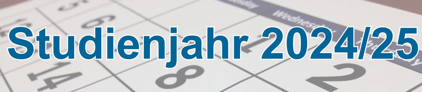 Studienjahr 2024/25
