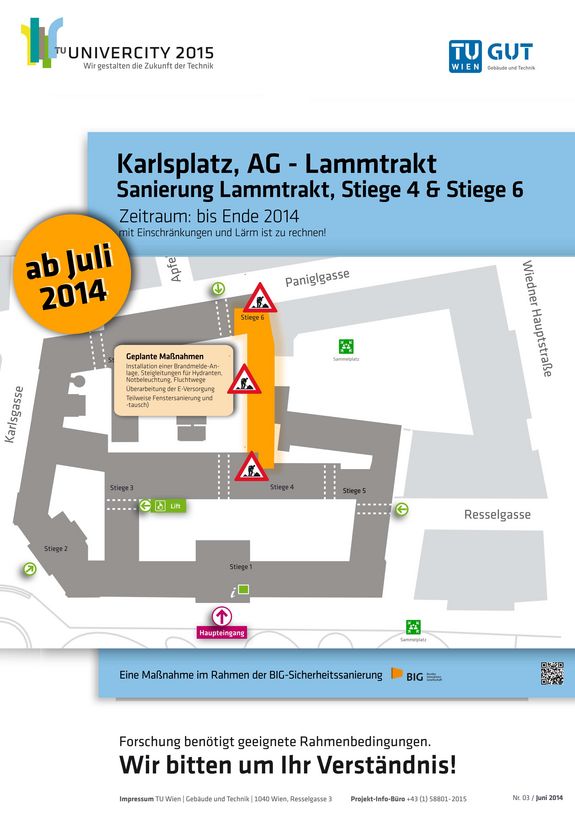 Übersichtsplan Lammtrakt